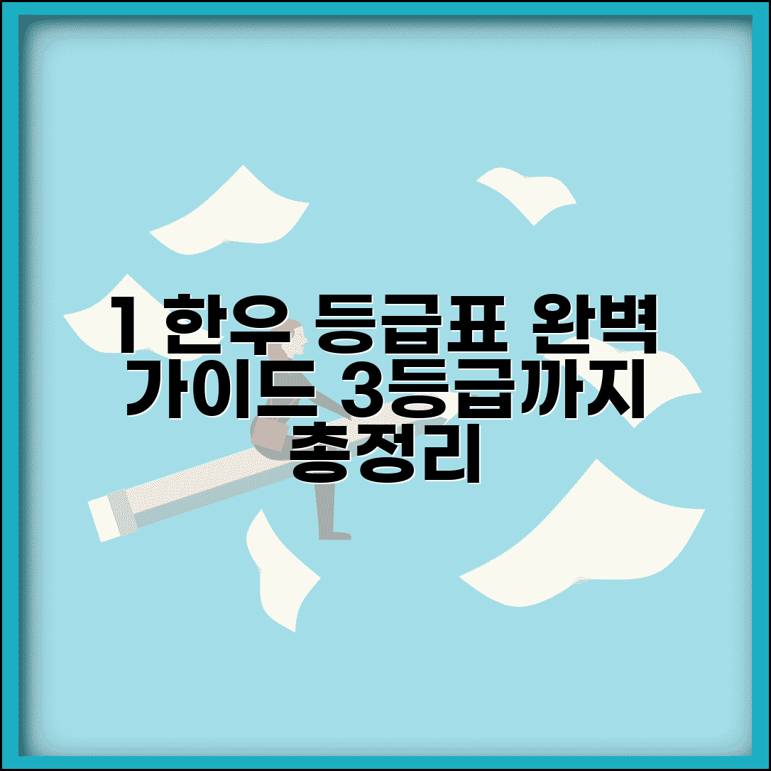 한우 등급표시 보는법 | 1++등급부터 3등급까지 품질 기준 완벽정리