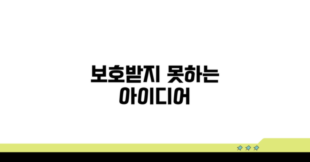 보호받지 못하는 아이디어