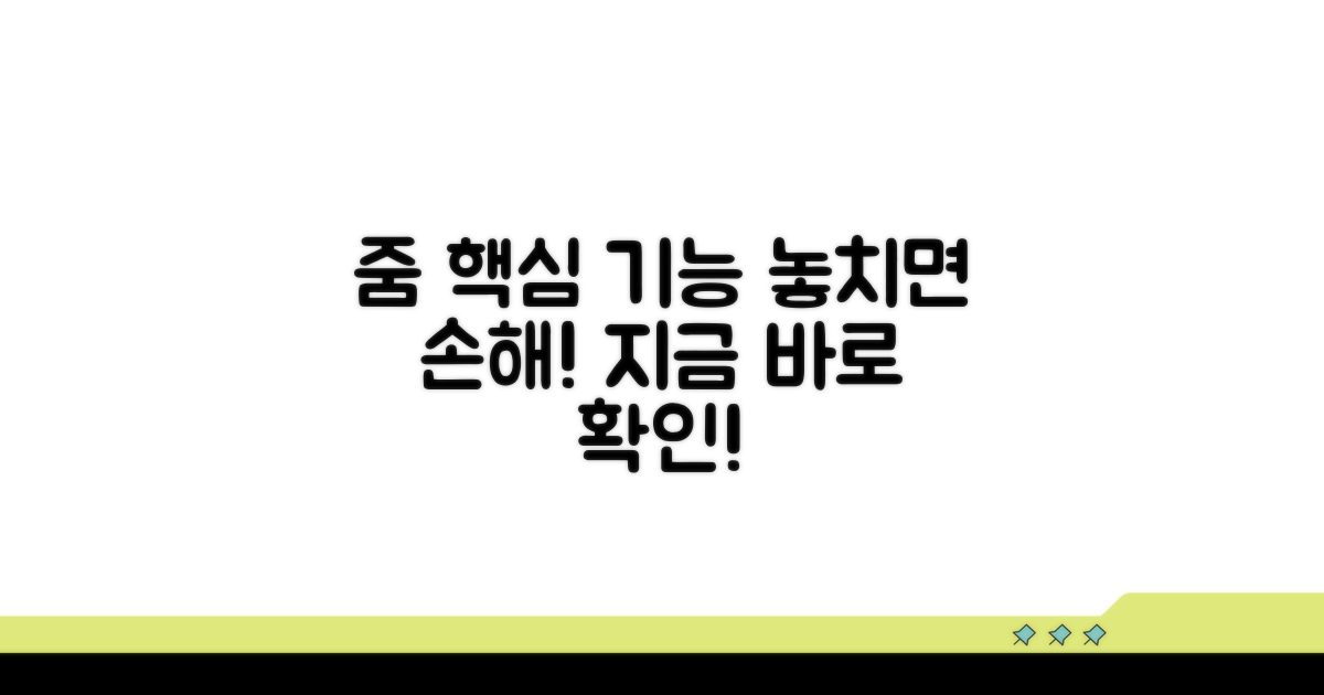줌 주요 기능