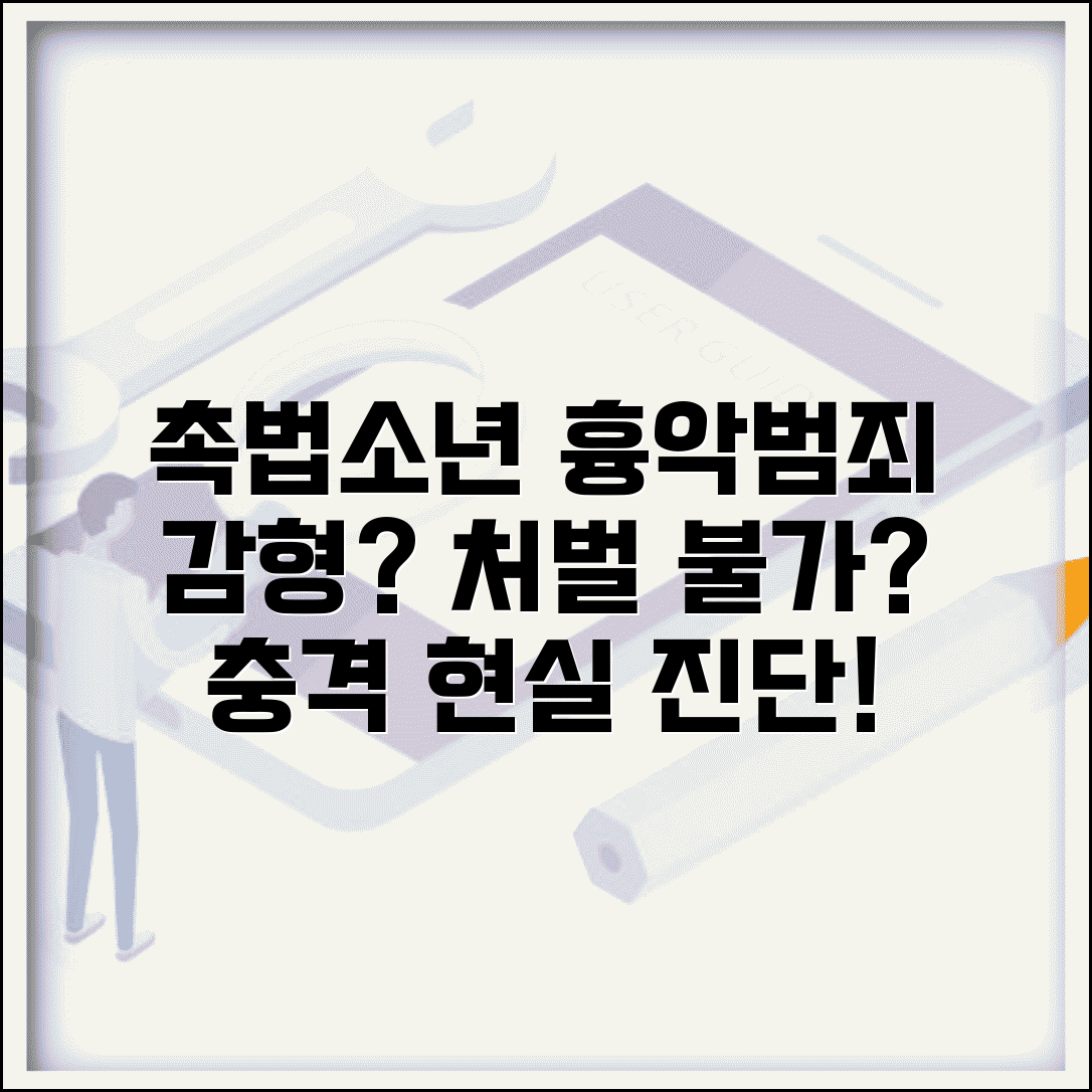 촉법소년 살인사건 충격적 사례 | 중대 범죄에도 형사처벌 못하는 현실의 문제