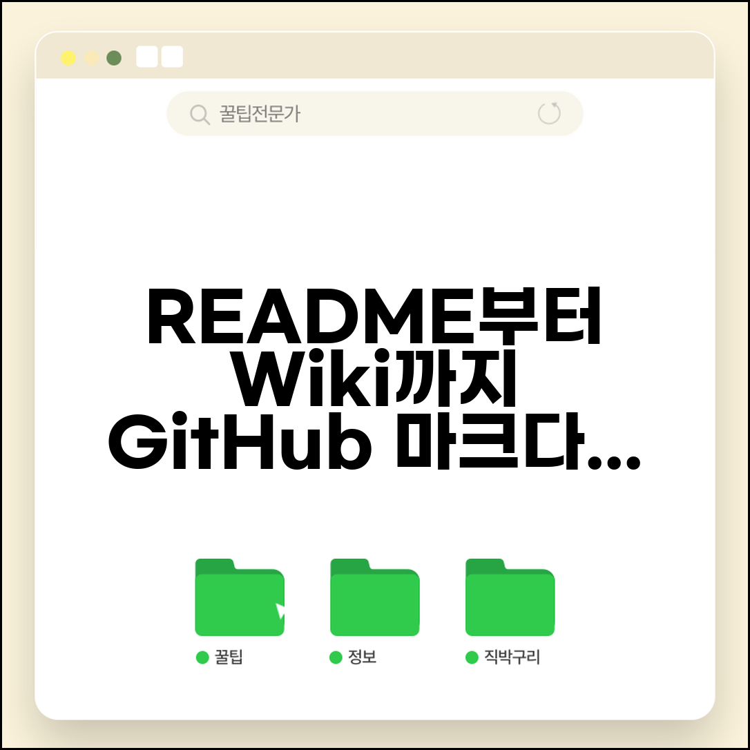 GitHub 마크다운 문서 작성 | README 파일부터 위키까지 읽기 좋은 프로젝트 문서화 작성법