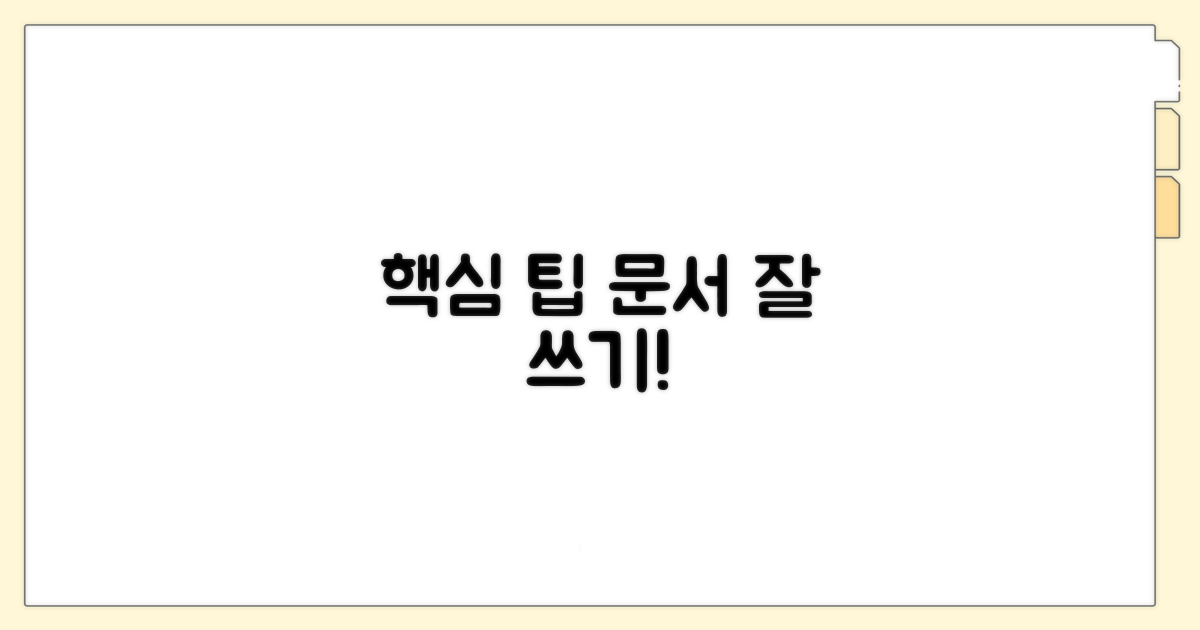 더욱 풍부한 문서 작성을 위한 팁