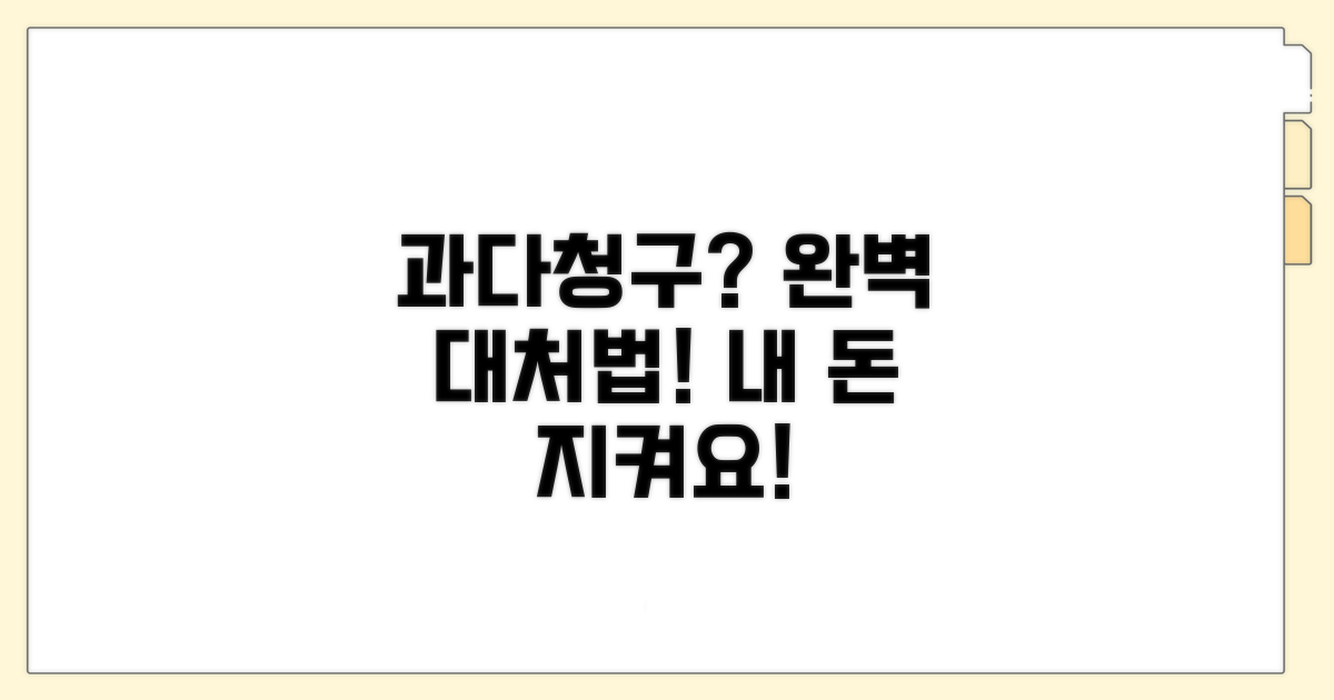 과다 청구 시 대처법 완벽 가이드