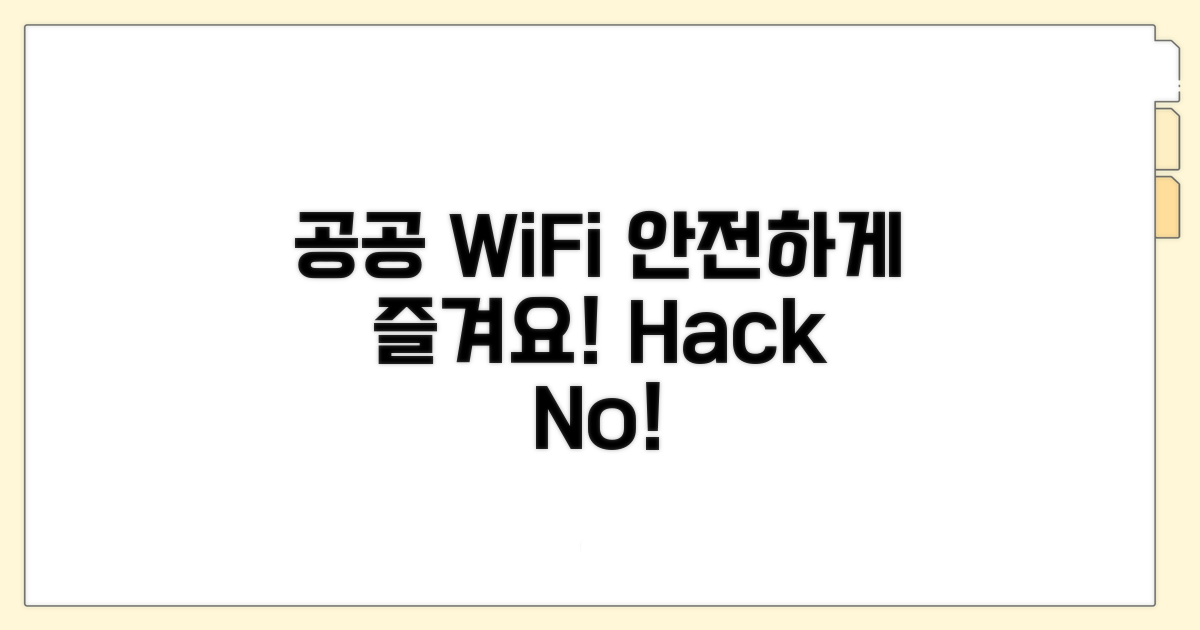공공 WiFi 안전하게 이용하는 법