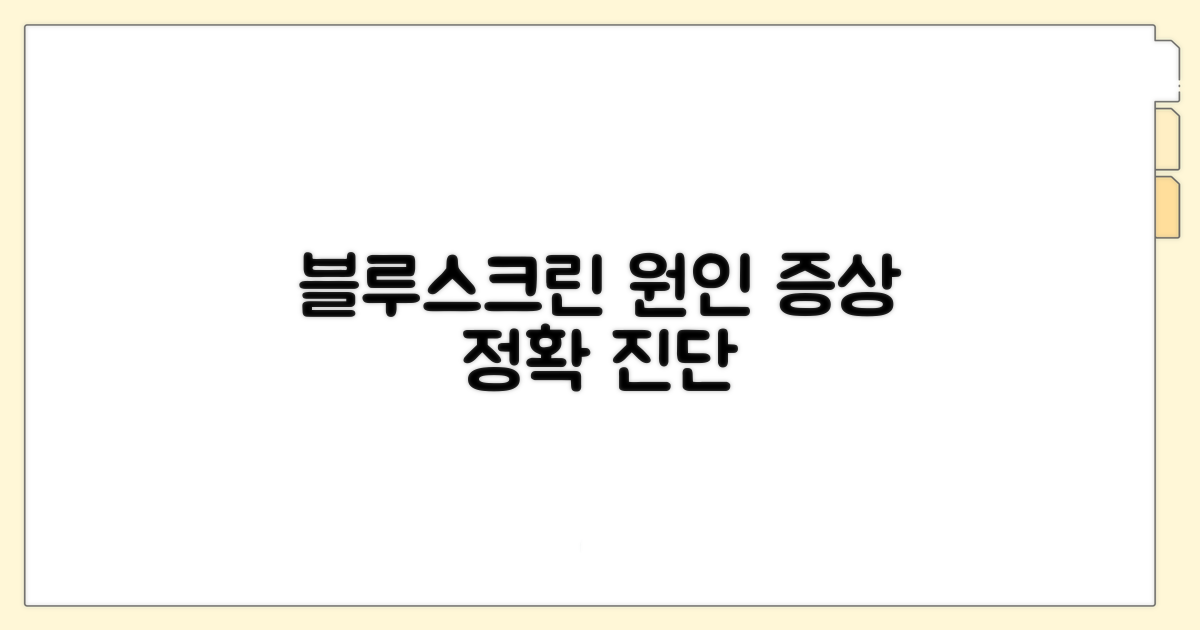 블루스크린 원인과 증상 분석
