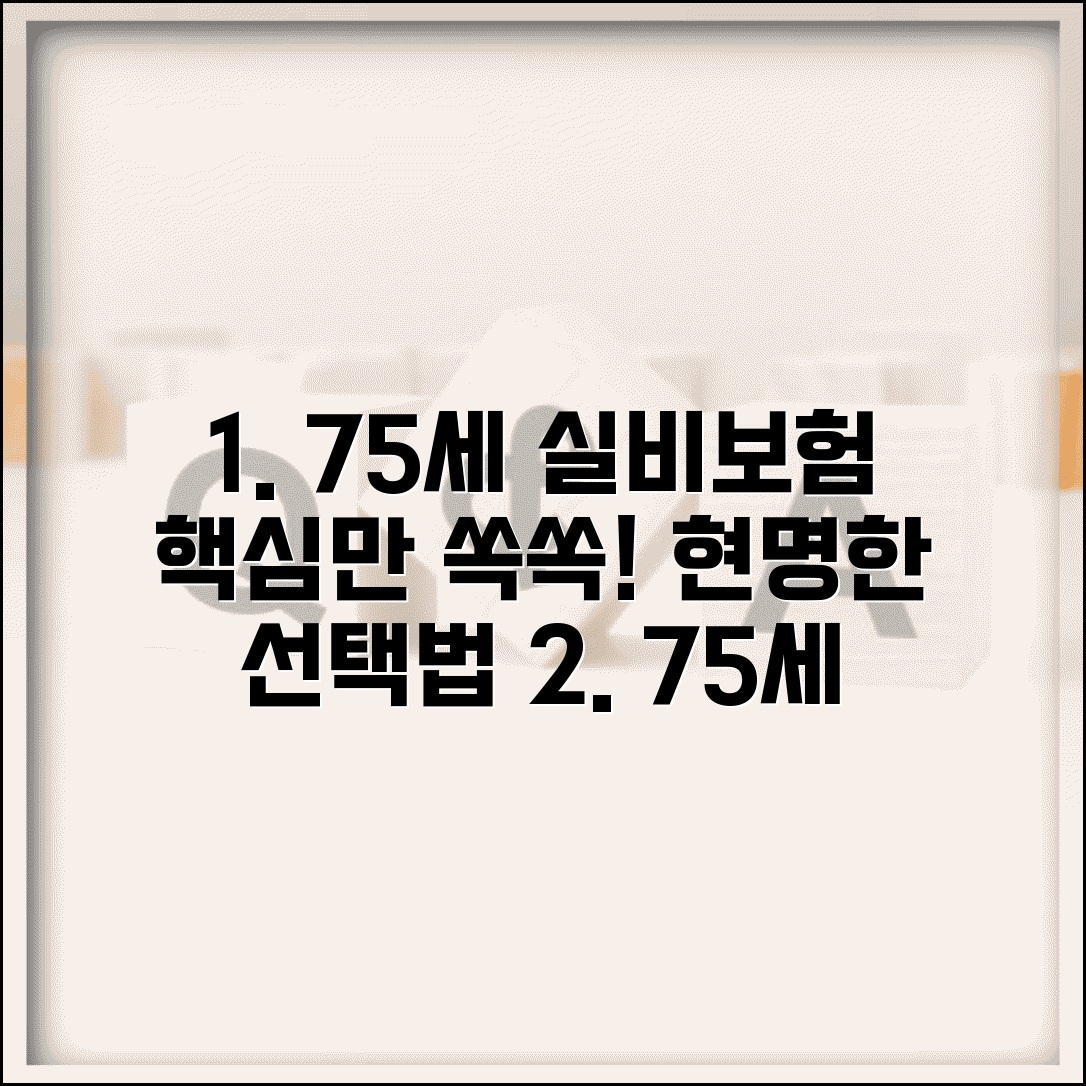 75세 실비보험 가입 가이드 | 고령자 맞춤 보험 선택 요령