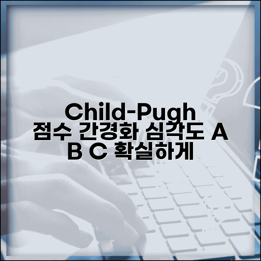 Child-Pugh score 차일드퓨 점수 해석 | 간경화 중증도 분류 A B C 등급
