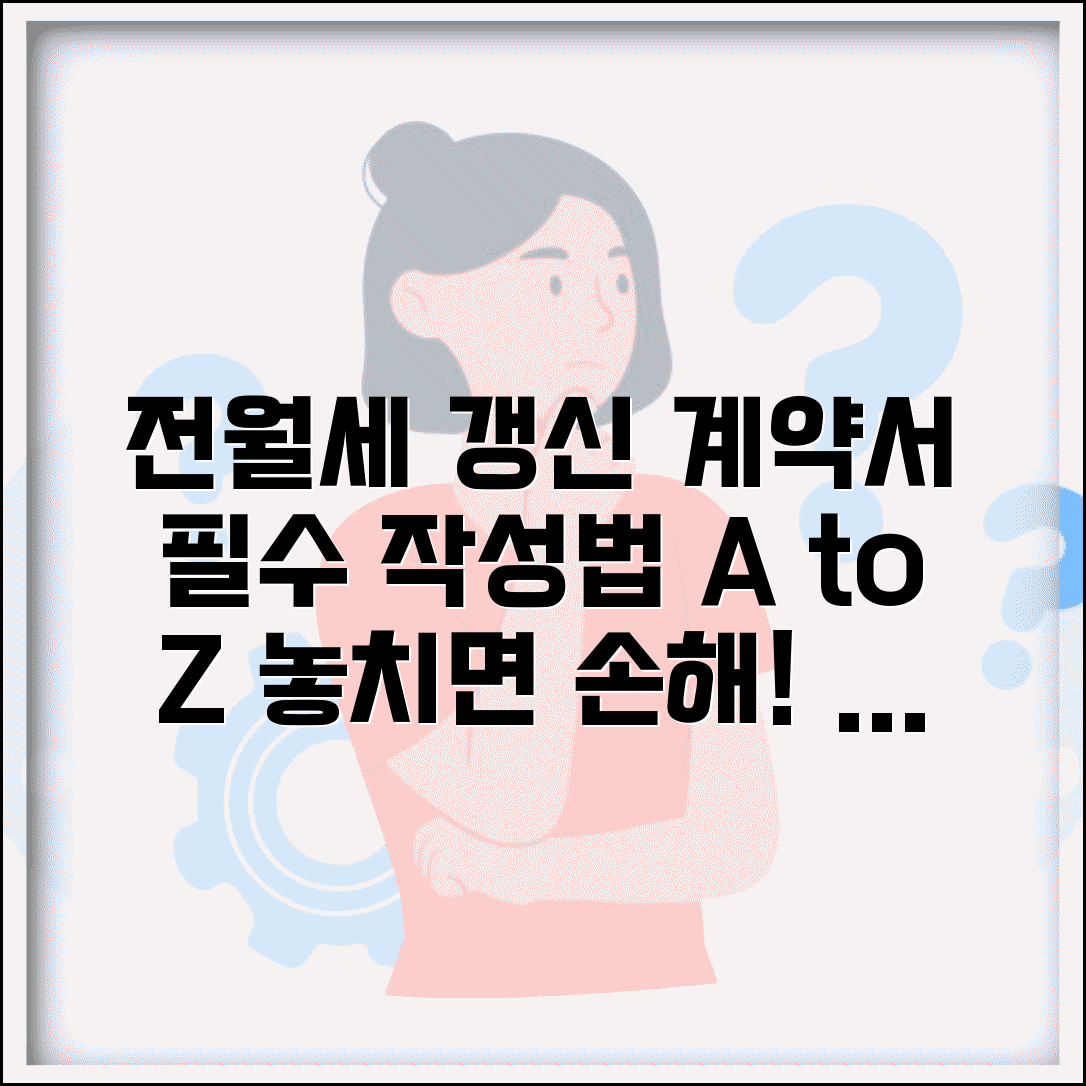 전월세 계약 갱신 계약서 양식 | 재계약 시 계약서 작성법
