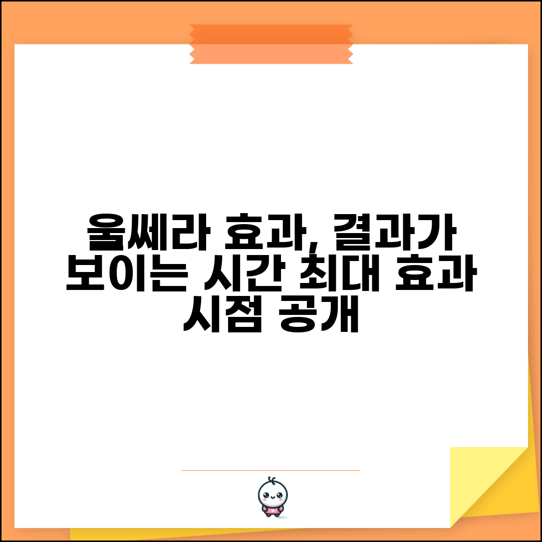 울쎄라 효과 언제부터 나타나는지 총정리 | 시간대별 변화과정 | 최대효과 나타나는 시점