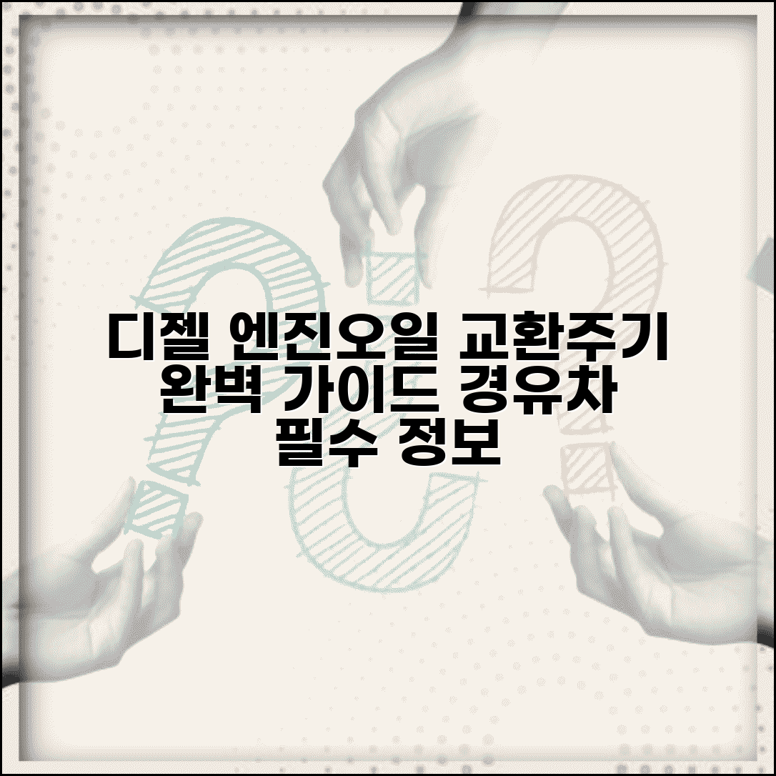 디젤 엔진오일 교환주기 경유차 | 디젤 엔진 특성 고려한 엔진오일 관리와 교환