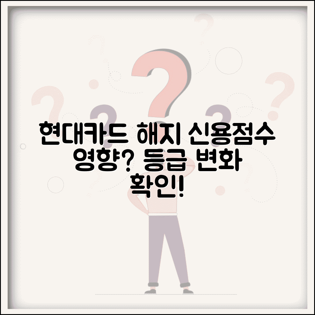 현대카드 해지 후 신용점수 영향 | 현대카드 해지가 신용등급에 미치는 영향