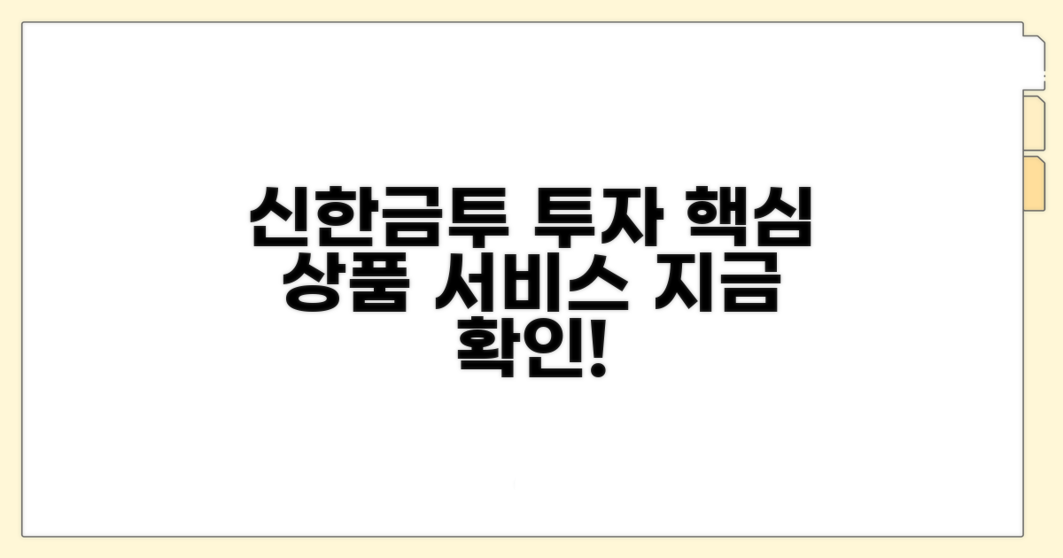 신한금융투자증권 상품 | 신한금투 투자 상품과 서비스