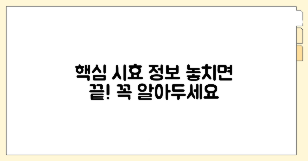 시효와 관련된 법률 정보 확인