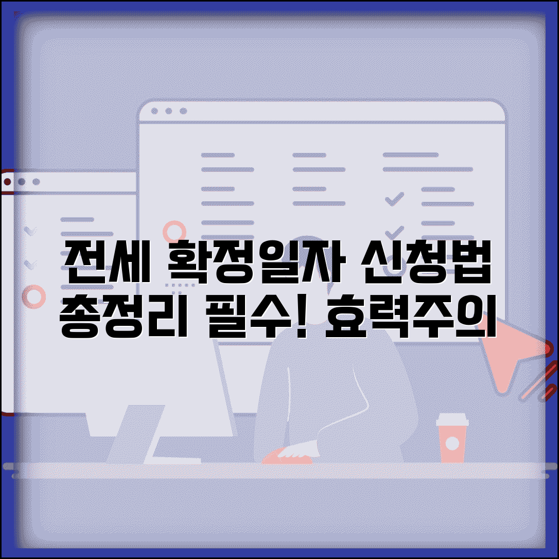 전세 확정일자 받는 법 필요성 효력 | 신청 방법, 절차, 주의사항 총정리