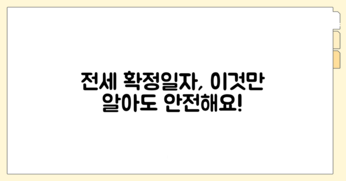 전세 확정일자, 왜 필요할까?