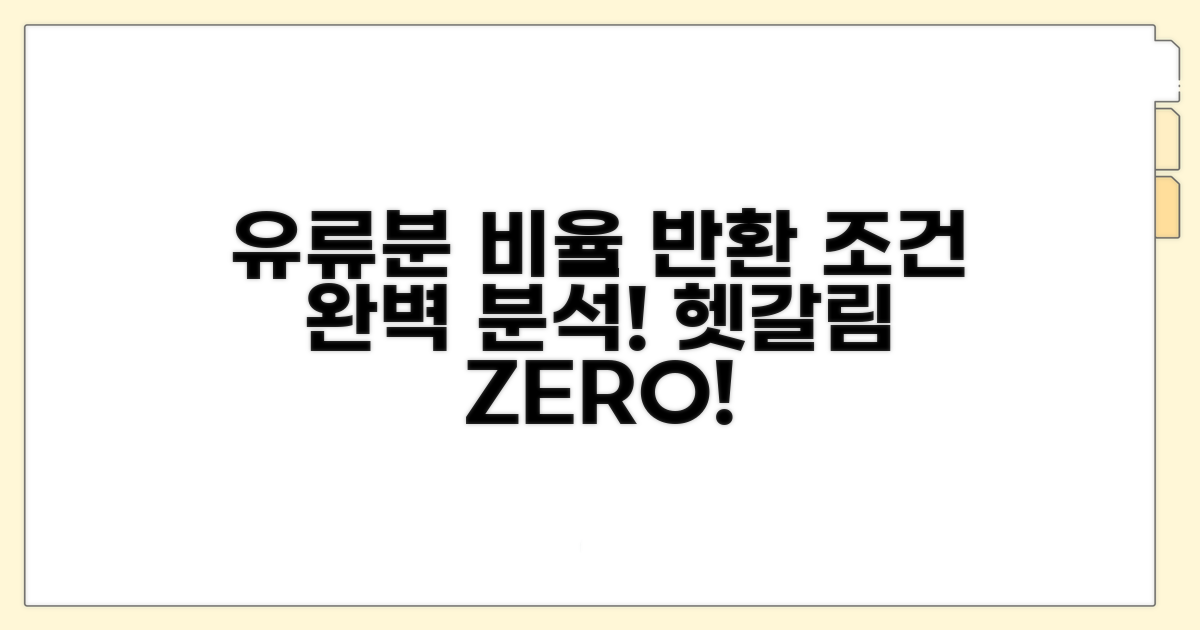 유류분 비율과 반환 조건 완벽 분석