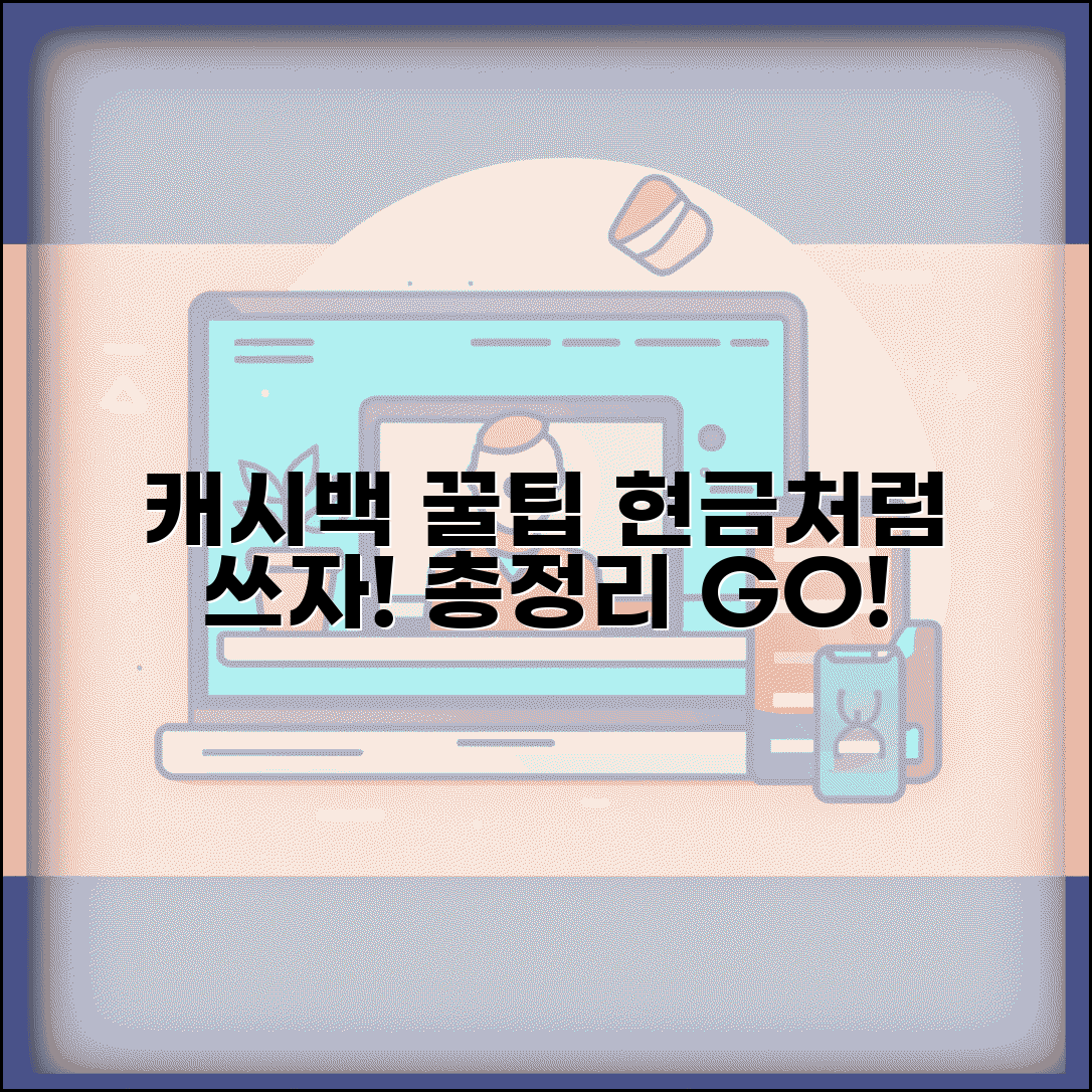 캐시백 사용법 | 캐시백 적립 및 사용 꿀팁 총정리