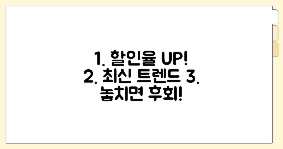 할인율 높이는 최신 트렌드