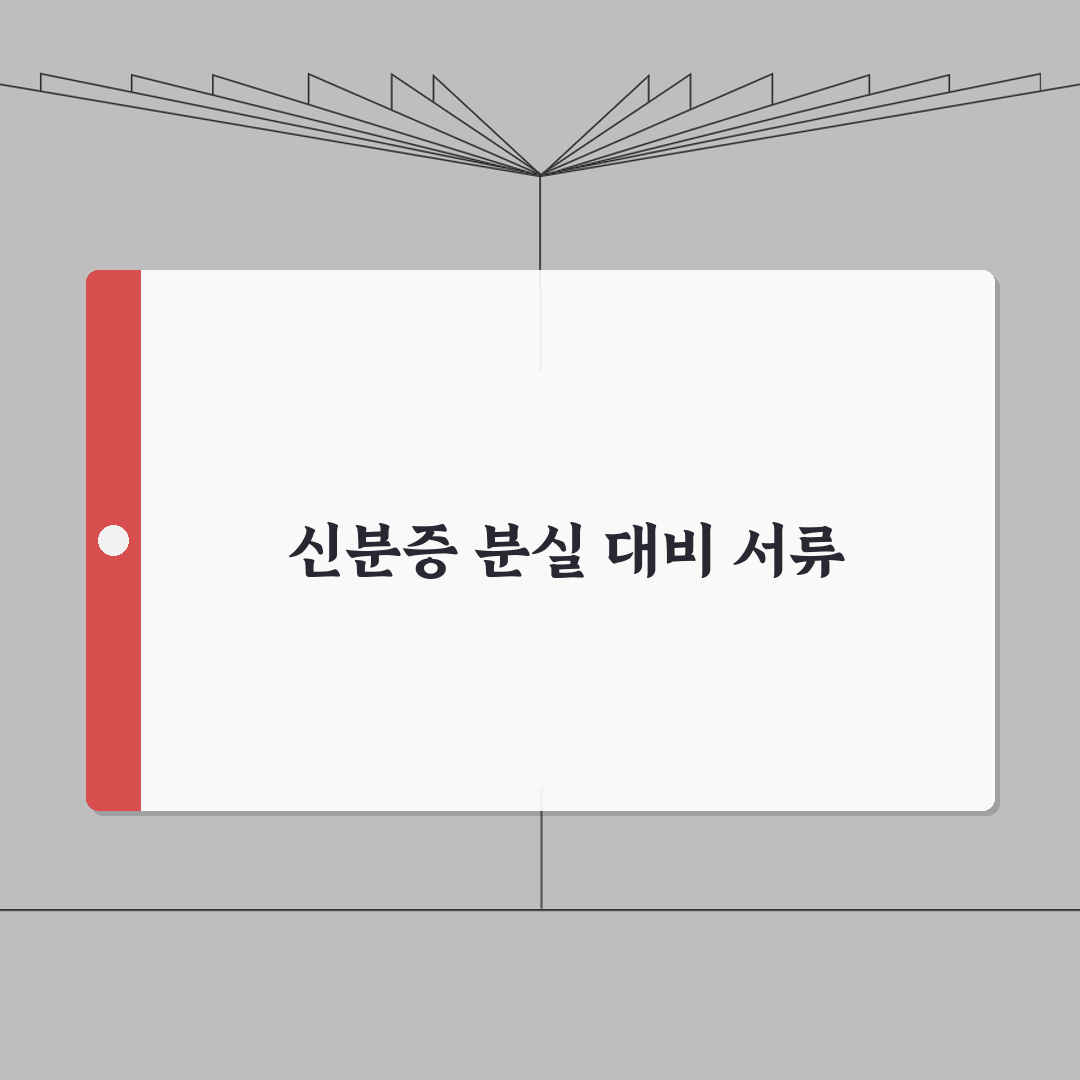 병원 신분증 대체서류 준비 | 신분증 분실 대비 필요서류 체크 총정리: 7가지 핵심 서류