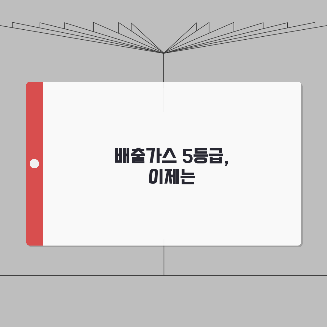 배출가스 5등급 차량 운행제한 정책 | 지역별 규제와 예외 조건, 직접 해봤어요!